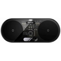Baseus 2In1 20W Digital Led Display Écouteurs, Casque, Smartphone Noir USB Recharge sans fil Intérieure