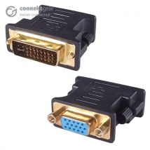 connektgear 26-1654 cambiador de género para cable DVI-I Negro - Nuevo