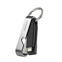 Câble de charge 6 en 1 High Six Black/Silver