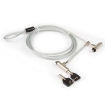 Hamlet XNBLOCK180YK2 Cavo antifurto Acciaio inox 1,8 m - Nuovo