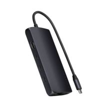 Satechi Adaptador multipuerto de 4 puertos USB-C a Ethernet V3 Negro - Nuevo