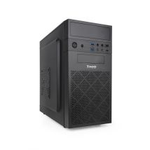 TooQ TQC-4701U3C-B Mini Tower CPU Nero - Nuovo