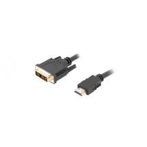Lanberg CA-HDDV-10CC-0018-BK câble vidéo et adaptateur 1,8 m HDMI Type A (Standard) DVI-D Noir
