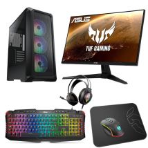 Epical-Q XPLus48 Intel Core i5 12400F, 1TB SSD, 32GB, RTX 4060Ti, Windows 11 Home + Monitor 27" + Combo Gaming - Nuevo