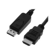 Nilox NX090208102 câble vidéo et adaptateur 2 m DisplayPort HDMI Type A (Standard) Noir