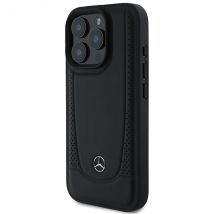 Funda Mercedes para iPhone 16 Pro 6.3 negro funda dura Cuero Urbano - Nuevo