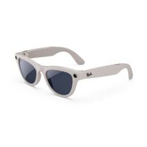 Meta Skyler 1 - Gafas inteligentes Ray-Ban con IA, gris polvo brillante, tamaño estándar (lentes de transición) - Nuevo
