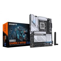 GIGABYTE B860 GAMING X WIFI6E Carte mère - Processeurs Intel Core Ultra, VRM 12+1+2+1 phases, jusqu'à 9066MHz DDR5, 1xPCIe 5.0 + 2xPCIe 4.0 M.2, LAN 