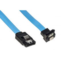 Link Accessori LKCSATA30L câble SATA 0,3 m SATA 7-pin Bleu