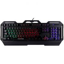 Clavier Gamer PRO GTA 250 Rétro éclairé Rainbow 7 Couleurs K5