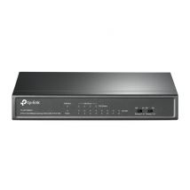 TP-Link TL-SF1008LP Switch di rete Fast Ethernet (10/100) non gestito Connessione Ethernet, supporto Power over Ethernet (PoE) Nero - Nuovo