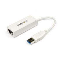 StarTech.com Adaptateur Réseau USB 3.0 vers Gigabit Ethernet, 10/100/1000 Mbps, USB vers RJ45, Adaptateur USB 3.0 vers LAN, Adaptateur Ethernet USB 
