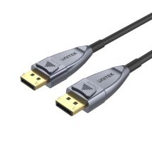 UNITEK C1616GY Cavo DisplayPort da 10 m Nero, Grigio - Nuovo