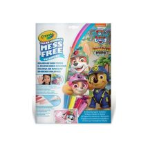 Kit di colorazione senza macchie CRAYOLA Color Wonder Pat'Patrouille libro 18 pagine 4 pennarelli Nero - Nuovo