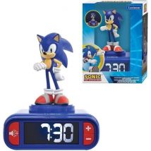 Sveglia digitale con luce notturna Sonic e effetti sonori - Nuovo