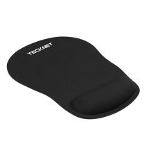 TECKNET MGM01105 Tapis De Souris Ergonomique Étanche Antidérapant - Noir