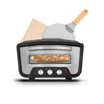 Kitchencook - K Pizza Lite - Four à Pizza électrique - Cuisson 3 Minutes - 2200w - 430°c