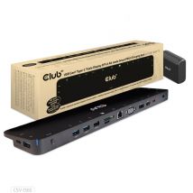 CLUB 3D DOCKING STATION USB-C GEN 1 TRIPLE DP 100W POWER SUPPLY - Nuovo