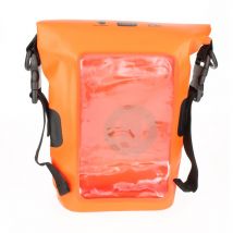 Funda Impermeable Capacidad 2L Bolsillo Smartphone Tacto Swissten Naranja - Nuevo