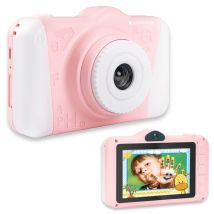 AGFA PHOTO Realikids Cam 2 - Cámara digital HD para niños con ranura para tarjeta SD de hasta 32GB | Cámara infantil con empuñadura sólida | Diseño 