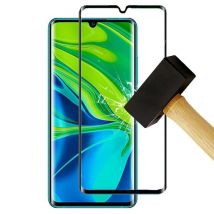 Film verre trempé 4D Noir compatible Xiaomi Mi Note 10