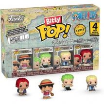 Funko Bitty Pop: One Piece Luffy 4pk - Nuevo