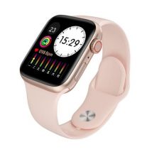 Montre intelligente de sport en aluminium Riff T55 avec moniteur de fréquence cardiaque et de pression artérielle rose