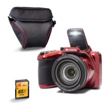 KODAK Pixpro AZ405 Appareil Photo Bridge 20MP – Zoom Optique 40X, Grand Angle 24mm, Vidéo Full HD 1080p, Stabilisation OIS, Écran LCD 3 , SD 32GB + 