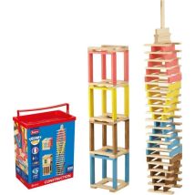 Técap Multicolor - Juego de equilibrio y construcción - 200 piezas - Nuevo