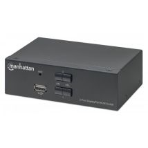 Manhattan 153546 commutateur écran, clavier et souris Noir