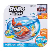 Acuario ZURU Robo Fish con arena maquie - + 3 años - Nuevo