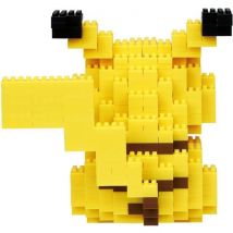 Figurita en ladrillos - NANOBLOCK - Pokémon - Pikachu Deluxe - Nuevo
