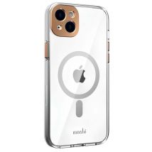 Moshi Funda MagSafe para iPhone 14 Plus iGlaze con protección de cámara ultrarresistente Dorado - Nuevo