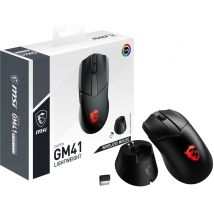 MSI Clutch GM41 Lightweight Wireless souris Jouer Droitier RF sans fil Optique 20000 DPI