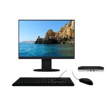 600 G4 Mini i5-8500T 3.50GHz 16Go/2To SSD Wifi Linux Mint + Ecran 24