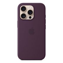 Apple Coque en silicone avec MagSafe pour iPhone 16 Pro - Prune Apple iPhone 16 Pro