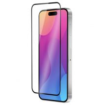 QDOS Verre Trempé pour iPhone 15 Plus OptiGuard Eco Glass Plus Ultra-robuste Transparent