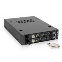 Icy Dock MB492SKL-B Obturateur de baie de lecteur Noir