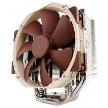 Noctua NH-U14S système de refroidissement d'ordinateur Processeur Refroidisseur 12 cm Marron, Acier inoxydable