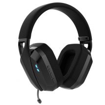 AKUMA - Casque Gaming sans Fil SEINEN H01 - Rechargeable Triple Mode, Bluetooth, 2.4 GHz et Filaire 3,5mm - Micro Détachable - Qualité Audio 