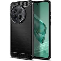 OnePlus 12 5G coque style carbone noir