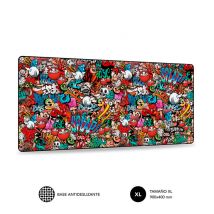 SUBBLIM Alfombrilla Ratón Graffiti XL Mouse Pad - Nuevo