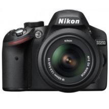 Nikon D3200 + NIKKOR 18-55mm VR II Kit d'appareil-photo SLR 24,2 MP CMOS 6016 x 4000 pixels Noir