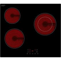 Piastra di cottura in vetroceramica OCEANIC 3 fuochi L56 x P49 cm OCEATV3Z60 - Nuovo