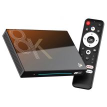 Caja de TV Android 14 H96 Max M9S, Chipset RK3576, 8GB RAM 128GB ROM, Decodificación 8K, WiFi 6 & Ethernet 1000M, Bluetooth 5.4 para Streaming Ultra 
