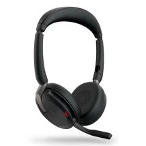 Jabra Evolve2 65 Flex Casque Avec fil &sans fil Arceau Bureau/Centre d'appels Bluetooth Noir