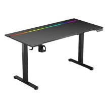 Bureau Électrique Réglable en Hauteur ACGAM JSD5-A1-02 avec Bandeau LED RGB