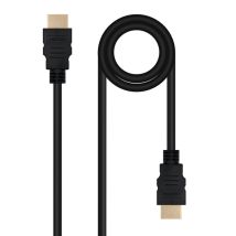 Nanocable 10.15.3802 câble HDMI 2 m HDMI Type A (Standard) Noir