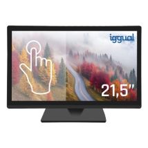 Schermo Touchscreen Full HD Iggual 21,5 1080p USB HDMI VGA design compatto - Nuovo