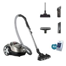 Aspirateur cylindrique Philips 4 L Gris métallisé